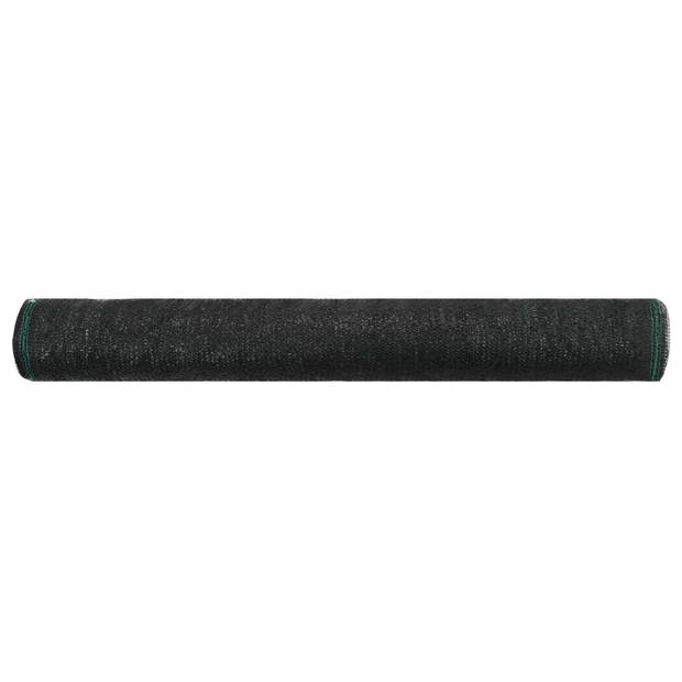 vidaXL Tennisscherm 1,4x50 m HDPE zwart