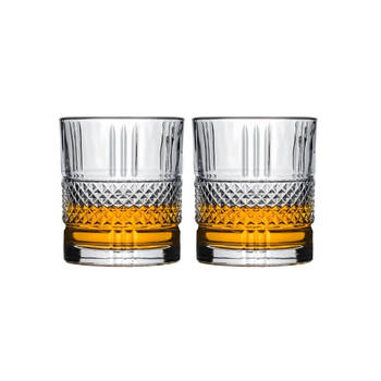 Cookinglife Whiskey Glazen / Cocktailglazen / Waterglazen Monea - 230 ml - 2 stuks