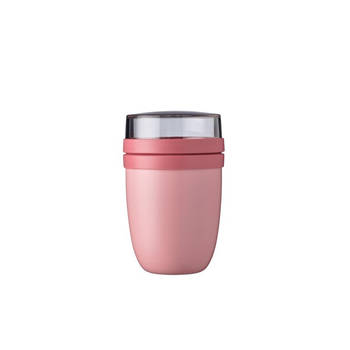 Blokker Mepal - Ellipse Isoleer Lunchpot - To Go Yoghurtbeker - 500 ml - Nordic Pink aanbieding