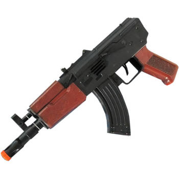 LG-Imports speelgoedgeweer Shooter junior 29,5 cm zwart/bruin