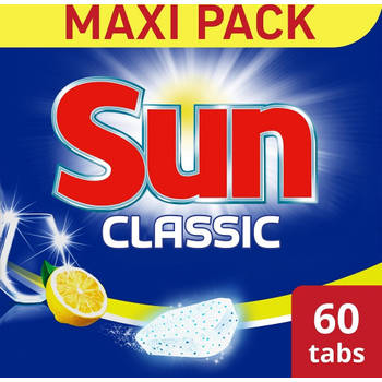Sun Classic Lemon Vaatwastabletten - 60 stuks