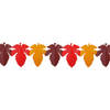 Slinger herfstbladeren thema - 300 cm - Papier - Herfst seizoen thema versiering - mix kleuren - Feestslingers