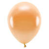 100x Milieuvriendelijke ballonnen oranje 26 cm voor lucht of helium - Ballonnen