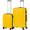 TravelZ Big Bars Kofferset 2-delig Handbagage 55cm + Grote reiskoffer 78cm Geel