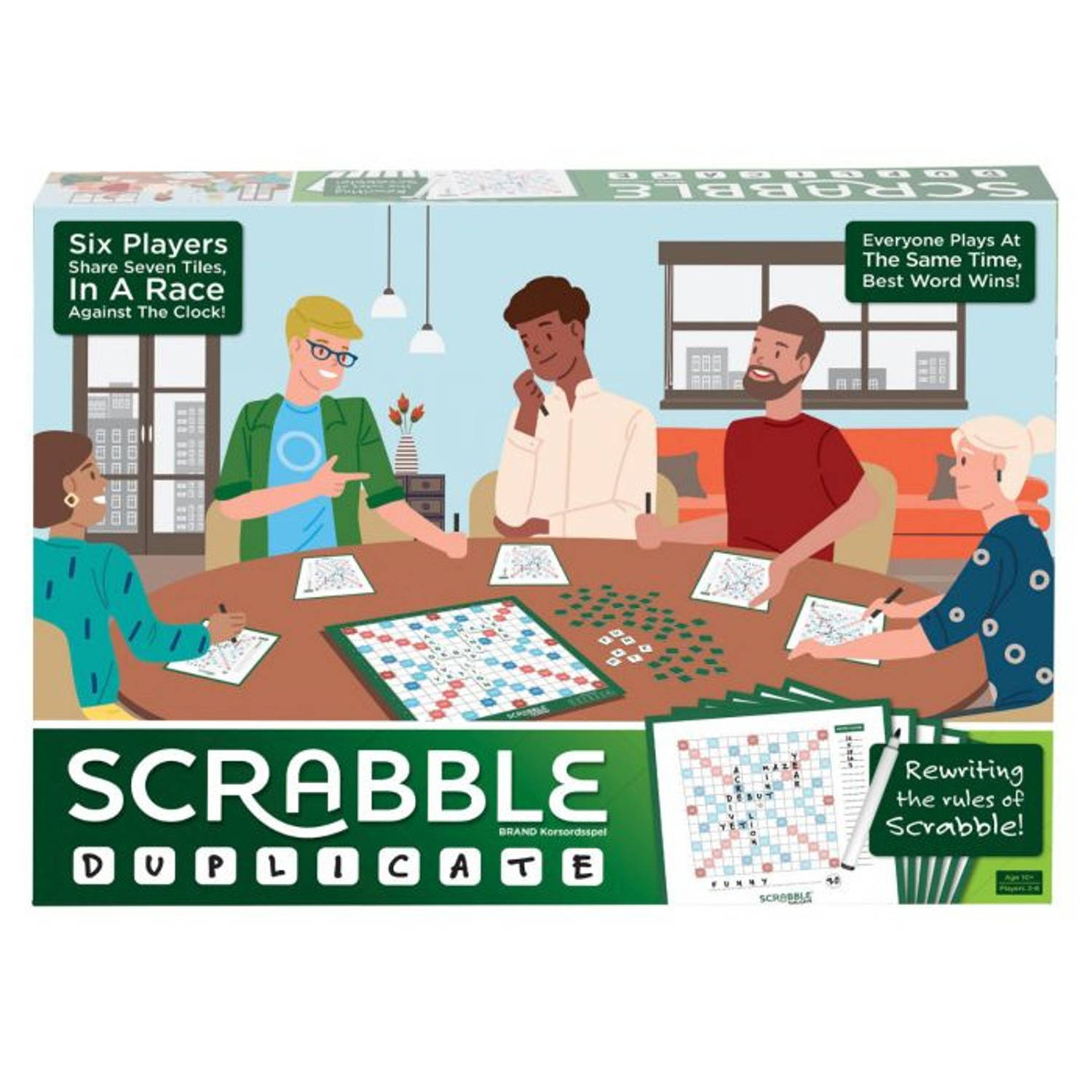 Mattel bordspel Scrabble Duplicate
