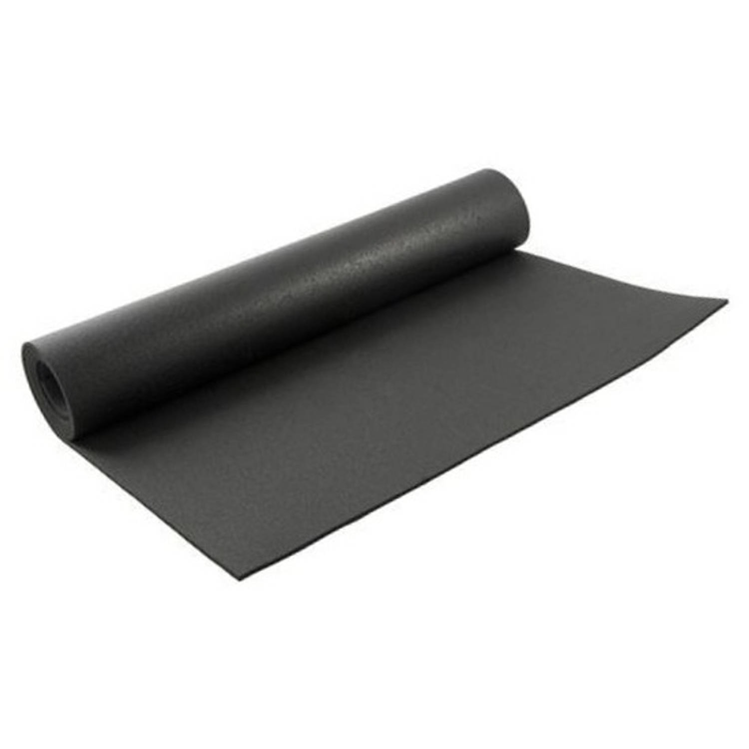 Zwarte Yogamat-sportmat 180 X 60 Cm Sportmatten Voor O.a. Yoga, Pilates En Fitness