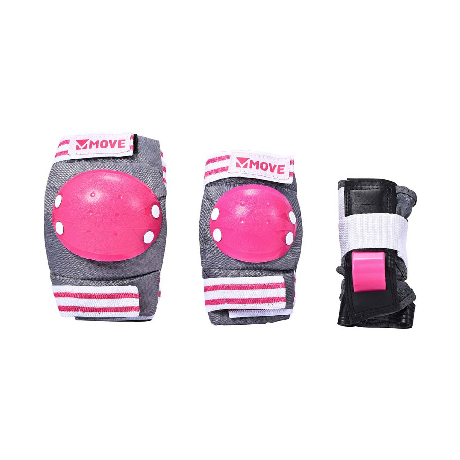 Move skate bescherming 3-delig basic roze