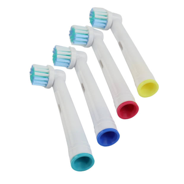 Orange85 - Opzetborstel voor Elektrische Tandenborstel - Voor o.a. Oral b en Philips tandenborstels - 4 stuks