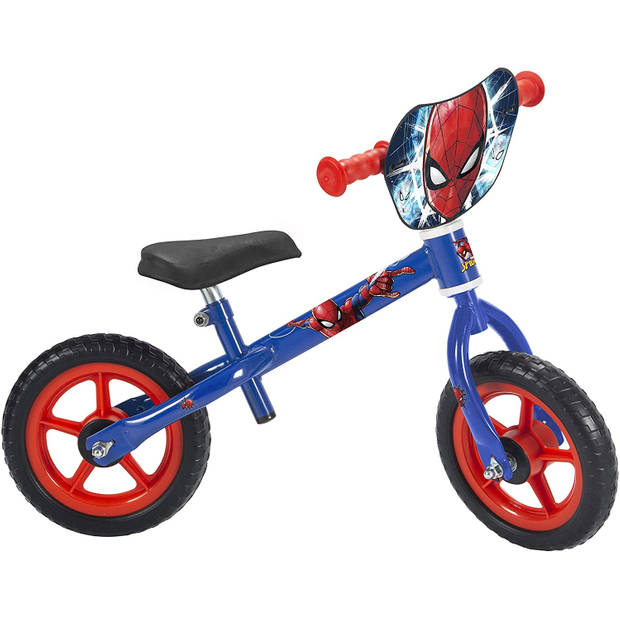 Disney Loopfiets met 2 wielen Spider-Man 10 Inch Jongens Blauw/Rood