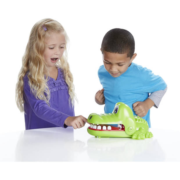 Hasbro kinderspel Krokodil Met Kiespijn junior groen