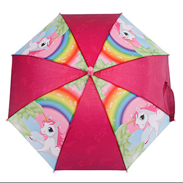 Unicorn paraplu unicorn meisjes 70 x 60 cm roze