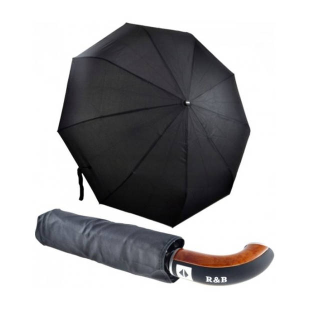 Luxe Stormparaplu – Opvouwbaar en Windproof - Zwart- Ø 100 cm