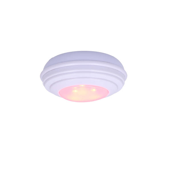 LED-lampenset - 5-delig - draadloos - multi-color - met afstandsbediening - dimbaar - timer