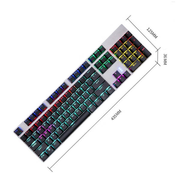 Aula - Gaming Toetsenbord - RGB verlichting - S2016