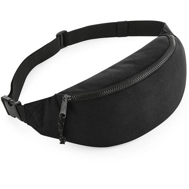 Heuptas/fanny pack zwart met verstelbare band - Heuptassen