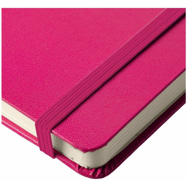 Luxe schriften A5 formaat met roze harde kaft - Notitieboek