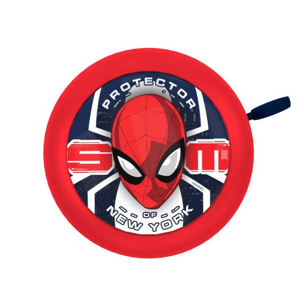 Marvel Spider Man Fietsbel Jongens 55 mm Rood