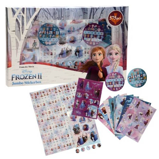 Disney Frozen II sticker box 14 vellen - Stickers
