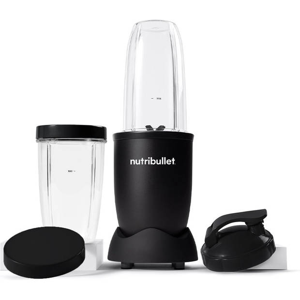 Nutribullet Exclusive Blender - 900 Watt - Smoothie Maker - Incl. To Go Accessoires - Zwart
