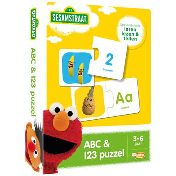 Just Games educatief spel Sesamstraat ABC & 123