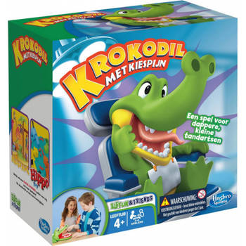 Hasbro kinderspel Krokodil Met Kiespijn junior 26 cm groen