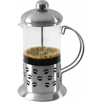 Lunai Koffie-/Theemaker - Glas - Roestvrij Staal - French Press - 350 ml