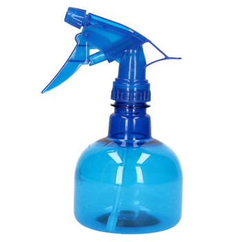 Waterverstuivers/sprayflessen blauw 330 ml - Waterverstuivers