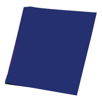 Hobby papier donker blauw A4 50 stuks - Hobbypapier