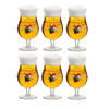 La Chouffe Bierglazen - 330 ml - 6 stuks