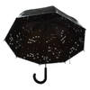 Esschert Design paraplu Sterrenhemel auto 81 cm polyester zwart