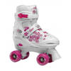 Roces quaddy 3.0 rolschaatsen wit/roze 26-29