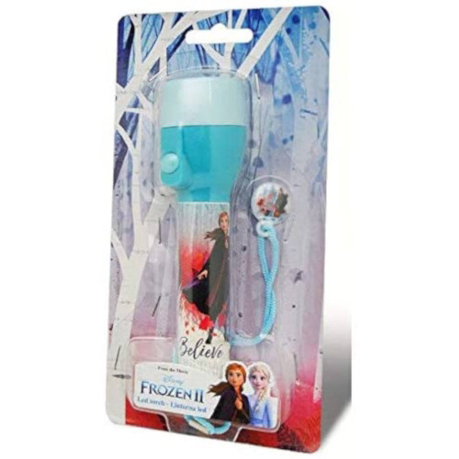 Kids Licensing zaklamp Frozen II meisjes 9 x 5 cm blauw