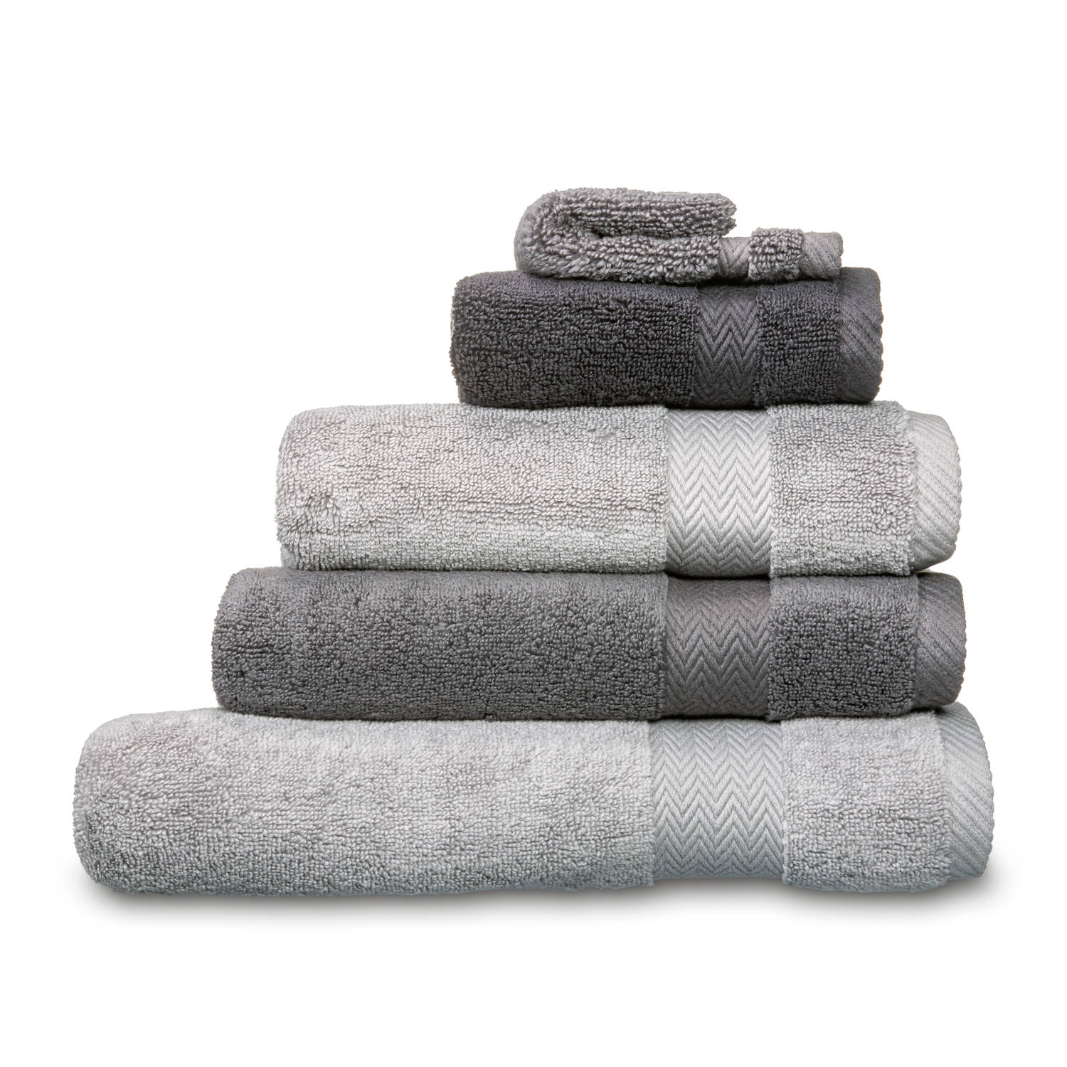 Durf Samenstelling bestellen Blokker handdoek 600g - antraciet - 60x110 cm | Blokker