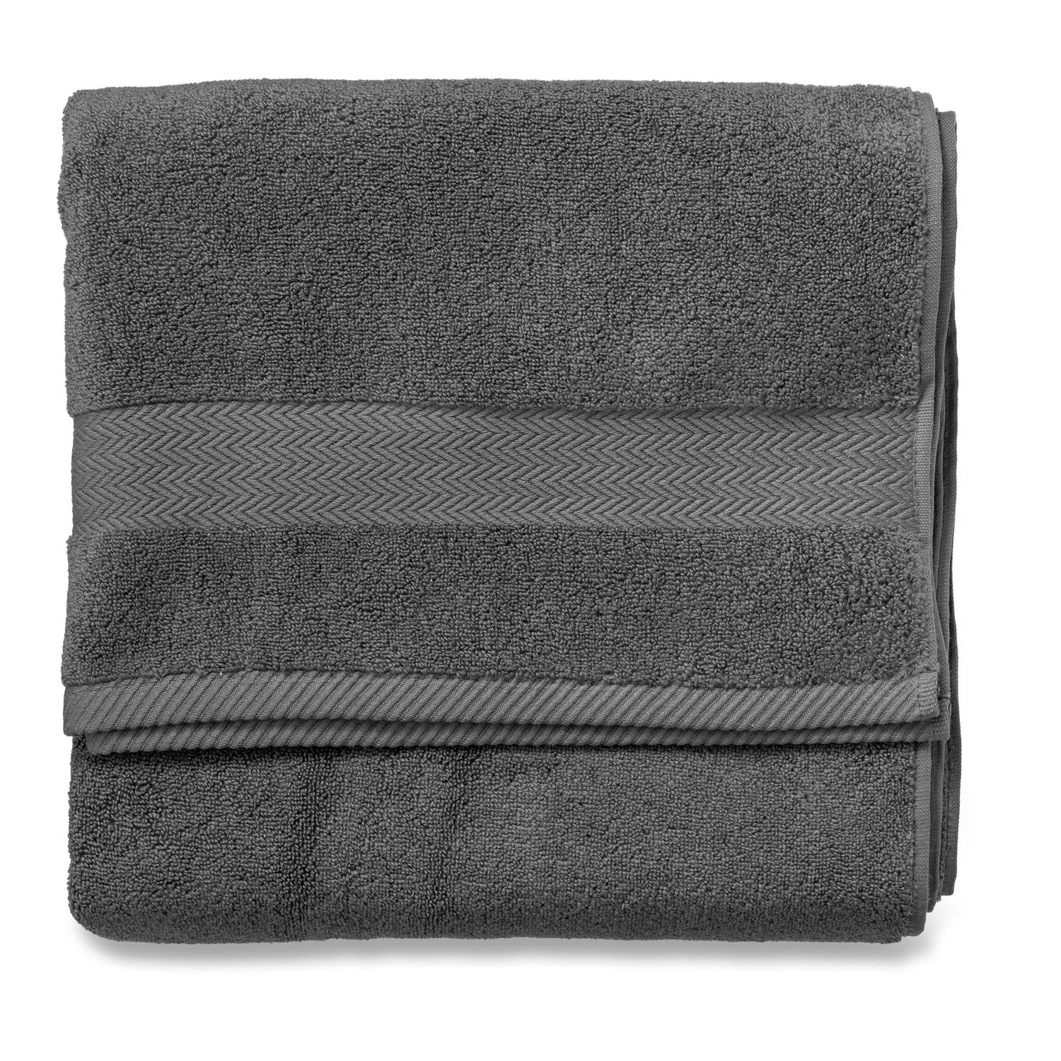 De controle krijgen Hallo gereedschap Blokker handdoek 600g - antraciet - 70x140 cm | Blokker