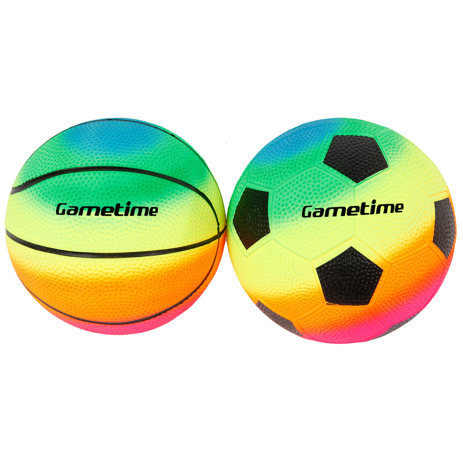 Gametime mini sportballenset junior 10 cm PVC