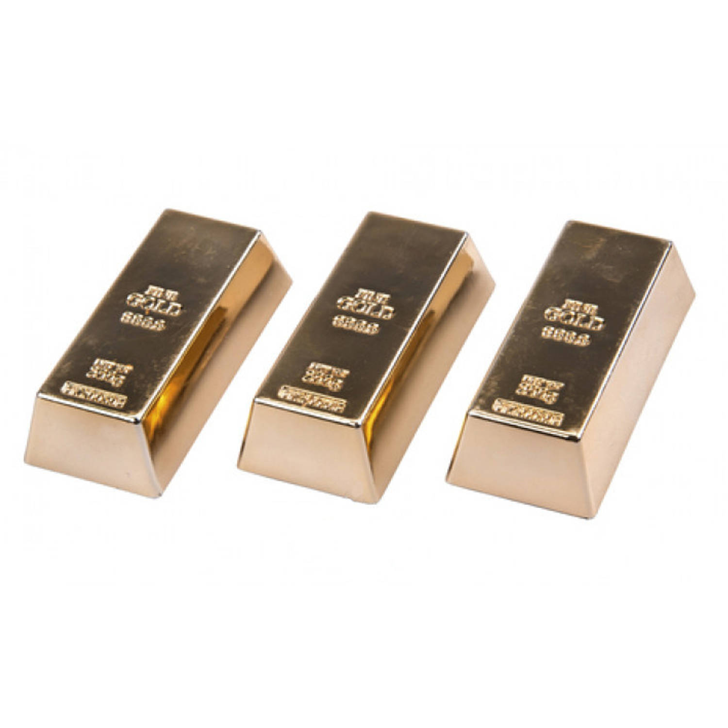 warmte Doorbraak Ongepast Non-Branded memo magneten 3 stuks goud | Blokker