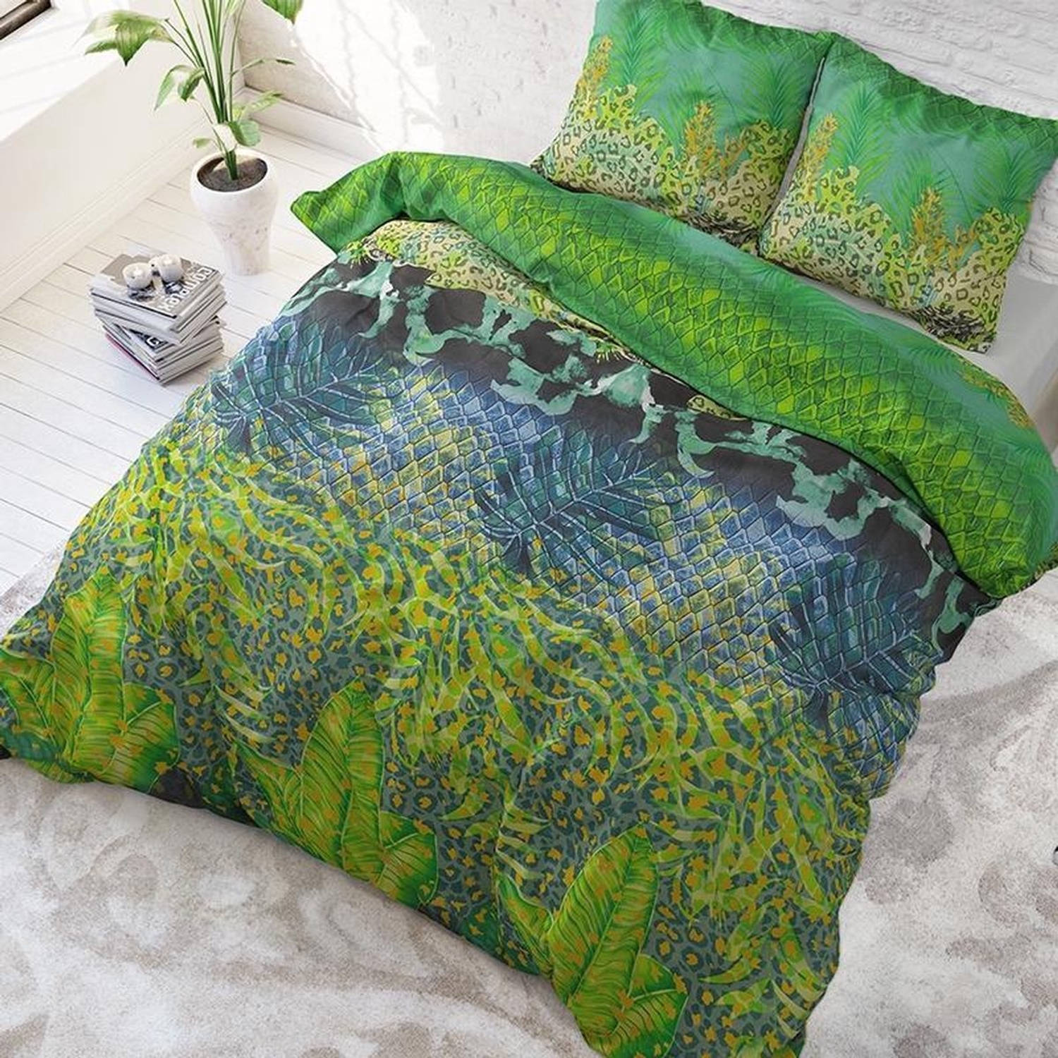 Sleeptime DBO ST Asian Forest Green 200x220