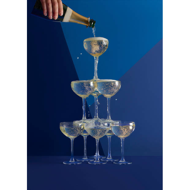 Royal Leerdam Enjoy the Moment champagne glazen - set van 6 - 24cl