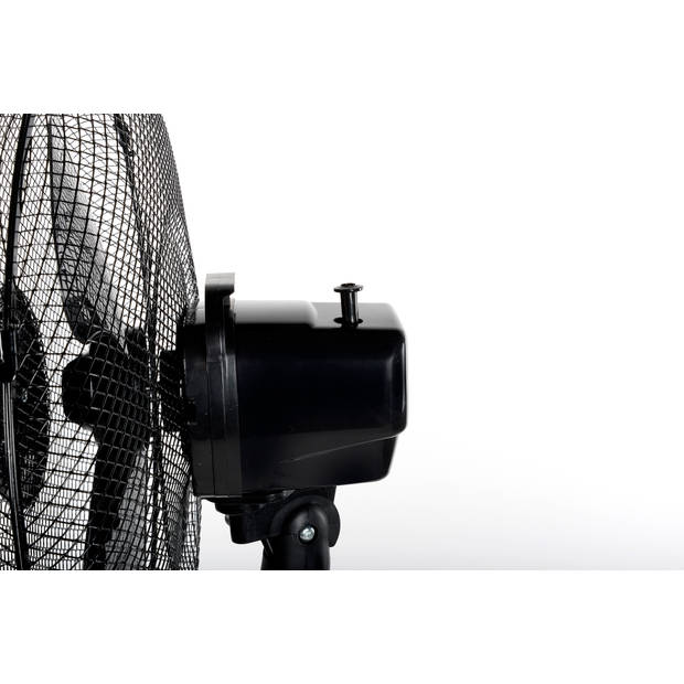 Dunlop vloerventilator - 3 Snelheden - Zwenkfunctie - 42 Watt - Zwart