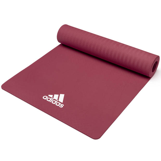 Adidas yoga mat 8mm mystery ruby
