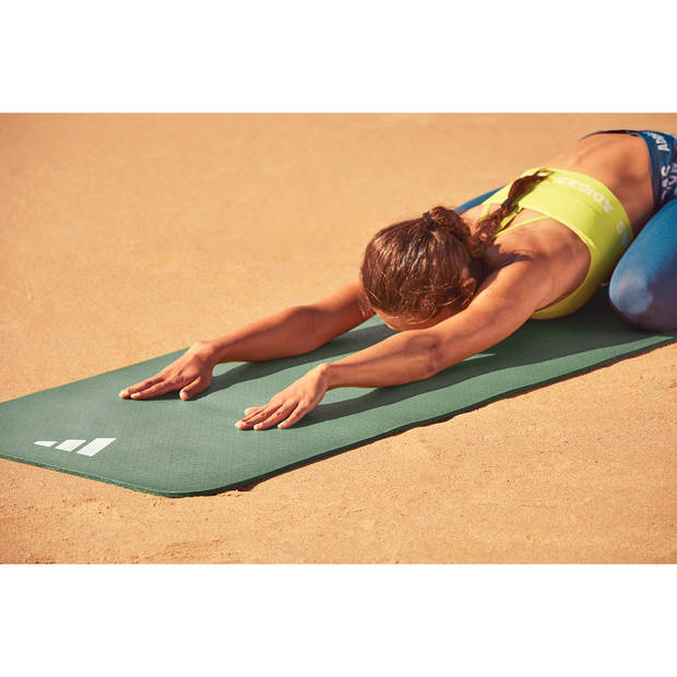 Adidas yoga mat 8mm raw green