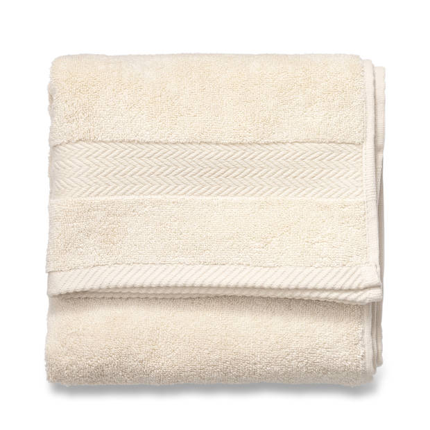 Blokker handdoek 600g - crème - 50x100 cm