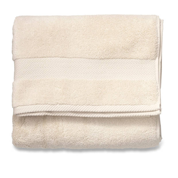 Blokker handdoek 600g - crème - 70x140 cm