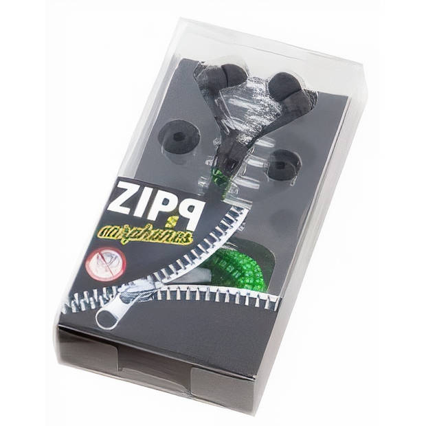 United Entertainment in-ear oordopjes Zipper 130 cm groen