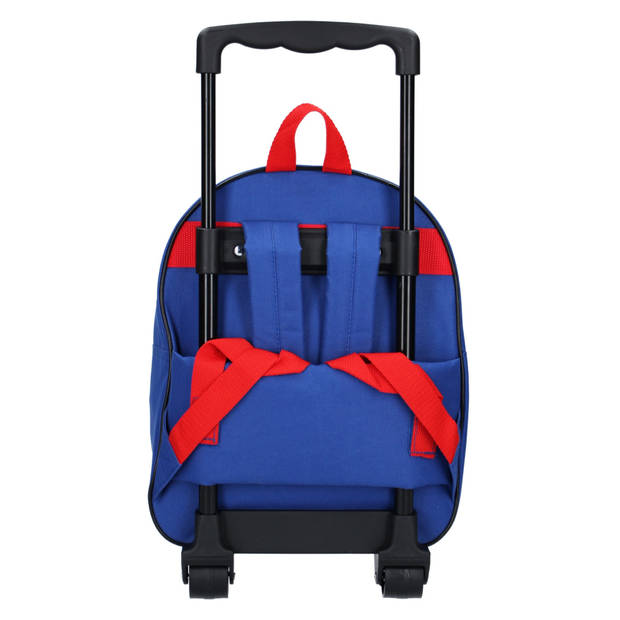 Marvel Avengers koffer op wieltjes blauw 31 cm voor kinderen - Kinder reiskoffers