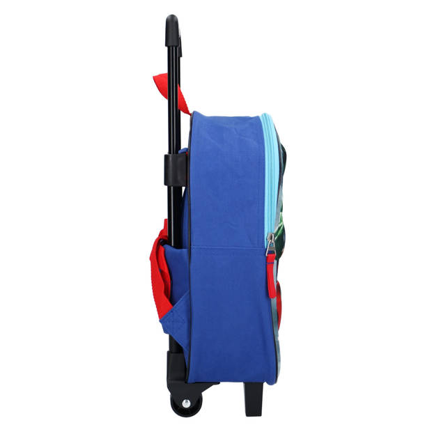 Marvel Avengers handbagage reiskoffer/trolley blauw 31 cm voor kinderen - Reistassen op wielen voor jongens