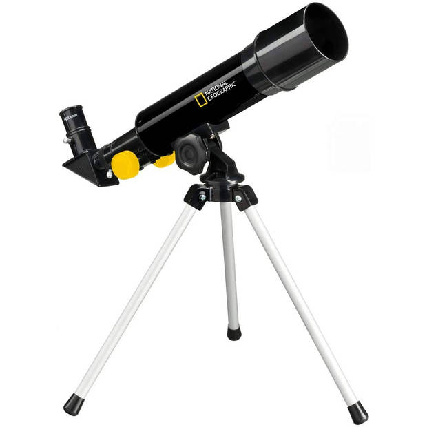National Geographic telescoop- en microscoopset zwart/geel