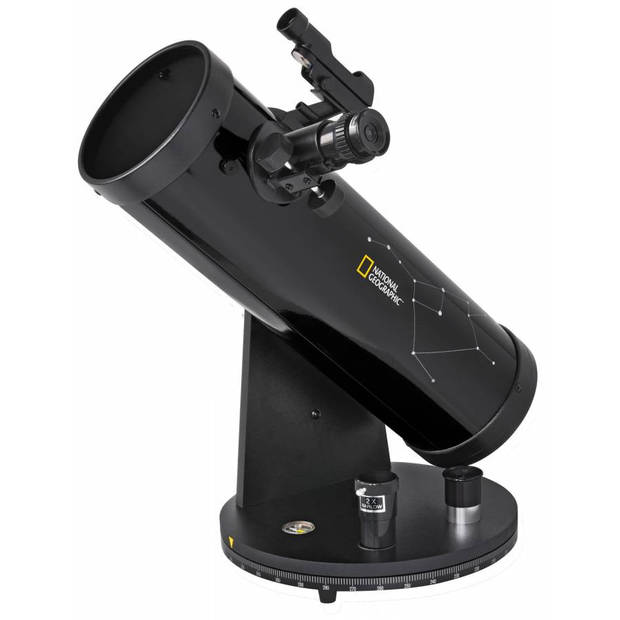 National Geographic spiegeltelescoop 114/500 25x-167x aluminium zwart