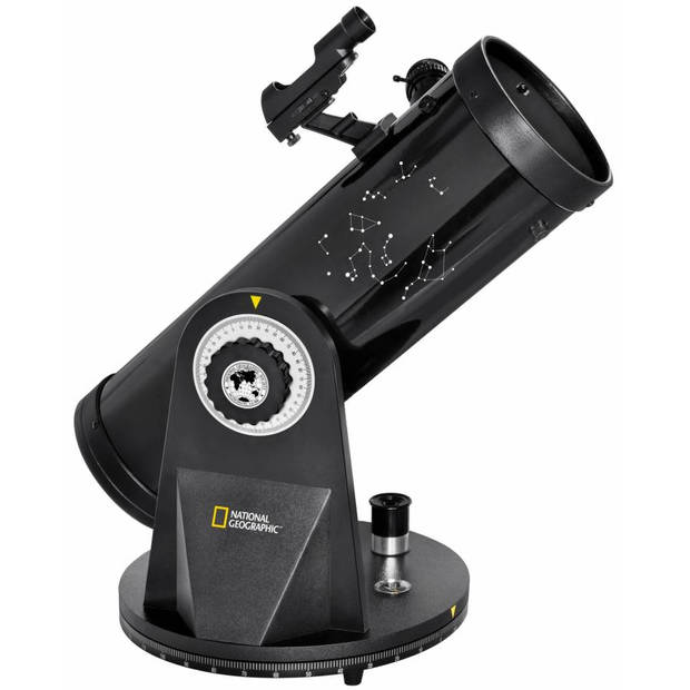 National Geographic spiegeltelescoop 114/500 25x-167x aluminium zwart