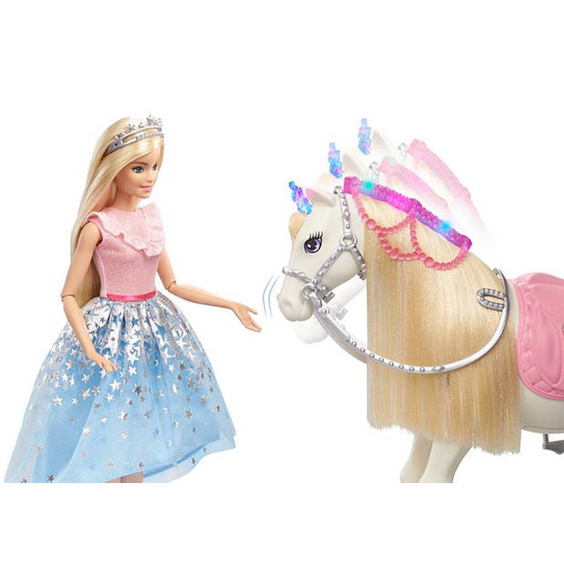Barbie tienerpop Princess Adventure meisjes 53 cm 2-delig
